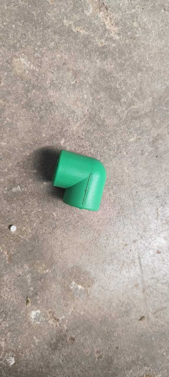 Ppr Elbow - Green Ppr, 20mm To 160mm Size | Durable Round Shape For Jal Jivan Mission Projects, Reliable Performance In Water Supply Systems