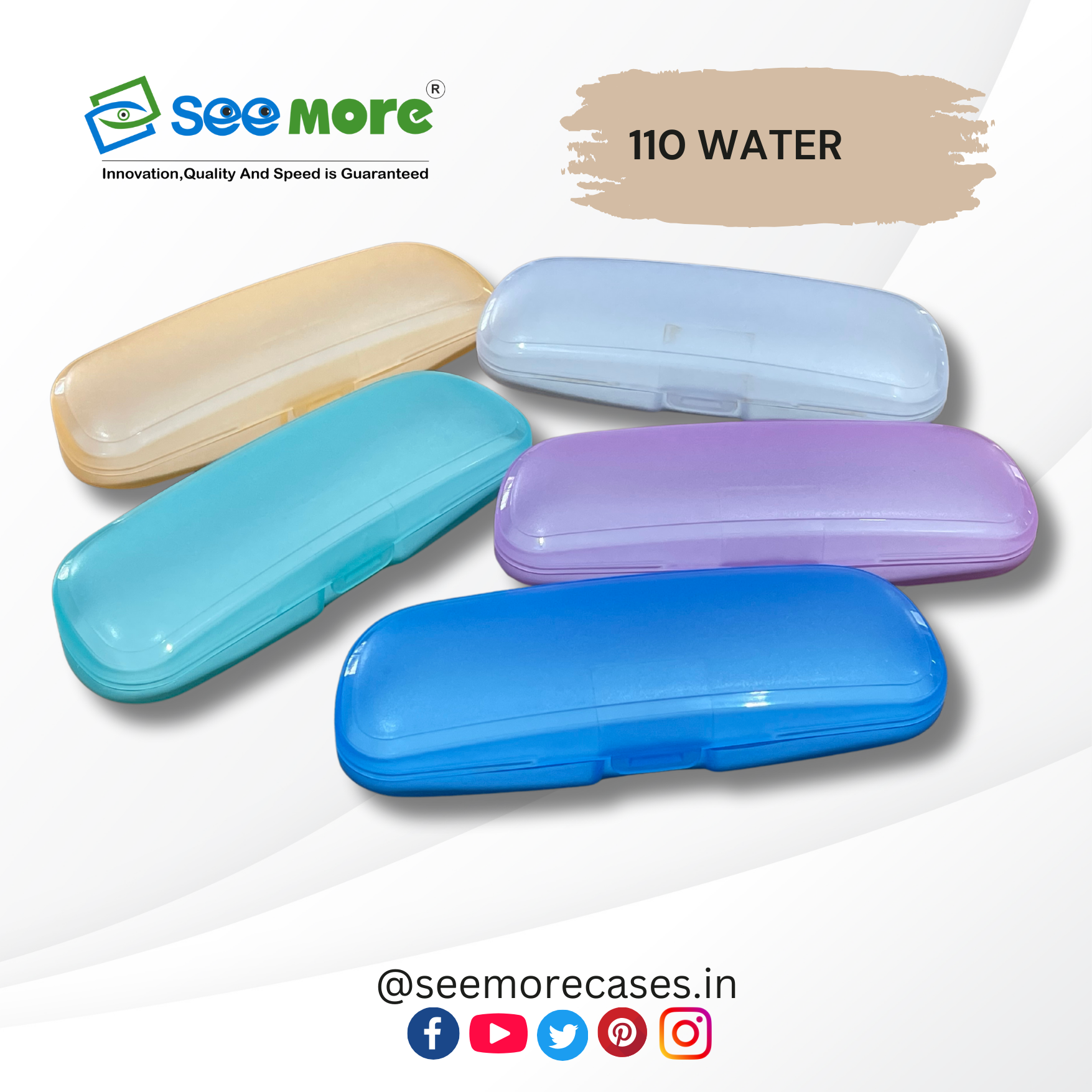 Optical Pp Case - 162 X 56 X 41 Mm | Antistatic, Moisture-proof, Recyclable, Customizable Colors And Designs, Button Closure