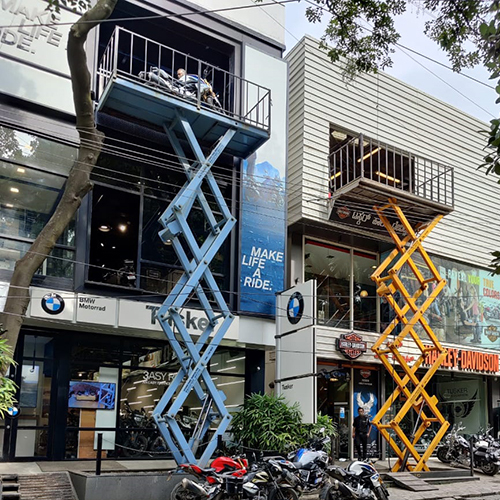 Car Scissor Lift 3000kg - Attributes: Strong