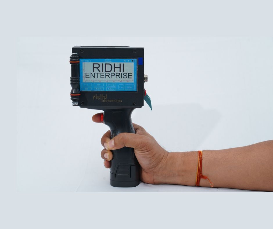 Re-fxd Handheld Printer - 12.7mm Print Height, 300-600 Dpi Resolution , Lightweight Portable Design With 4.3-inch Touchscreen And Up To 8 Hours Battery Life