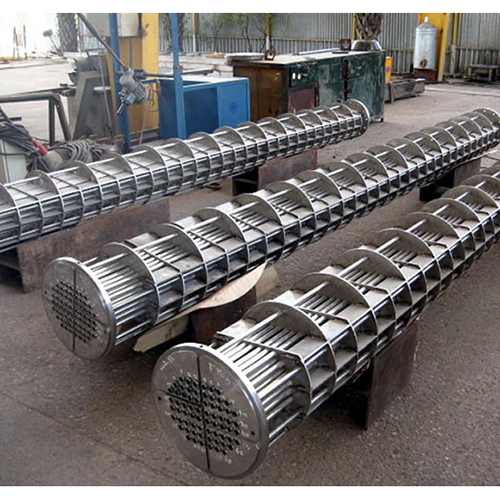 Industrial Heat Exchanger - High-Temperature | Premium Quality, Custom Sizes, Sleek Silver Finish, Heavy-Duty Design, Reliable Efficiency
