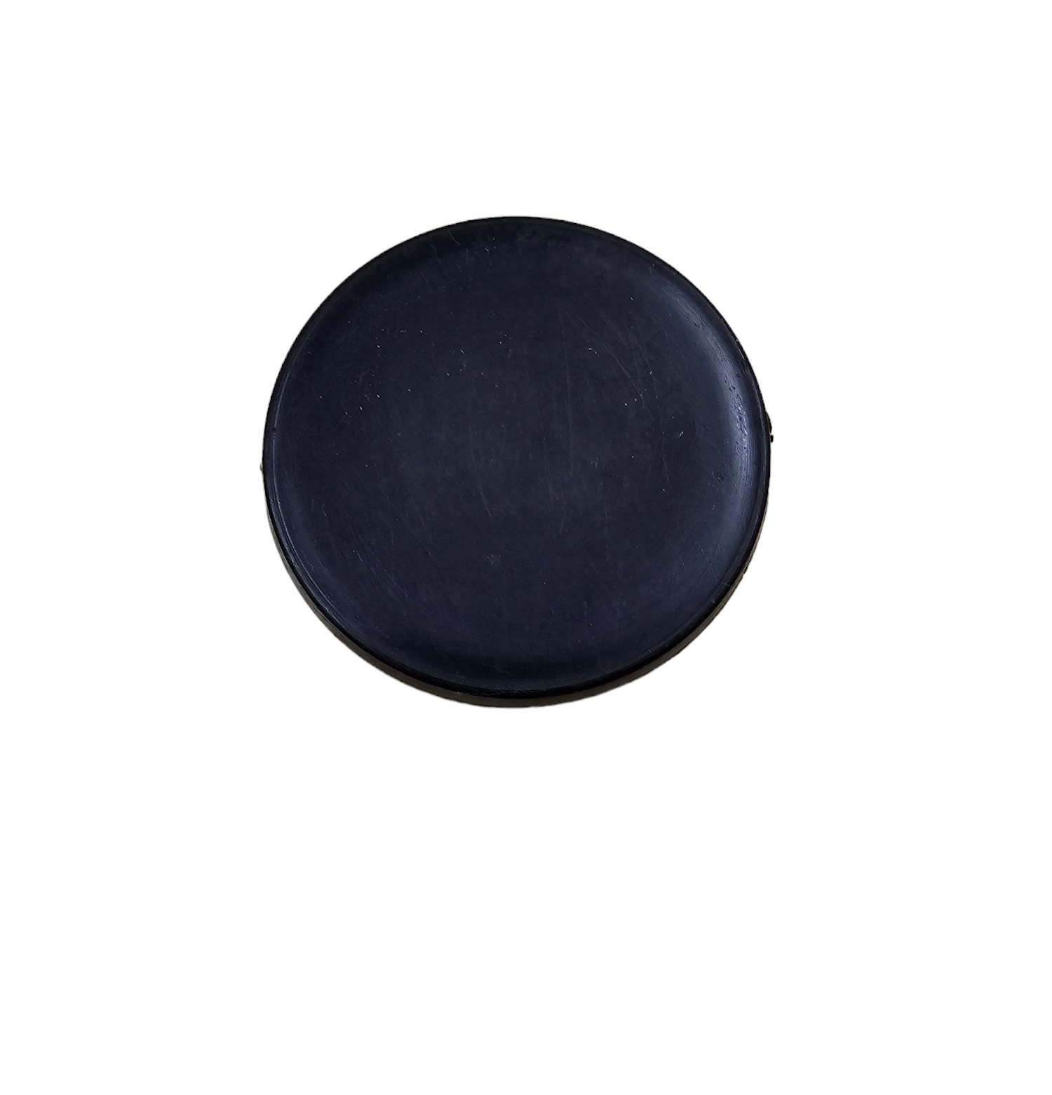 End Cap Round Inner-1" - Color: Black
