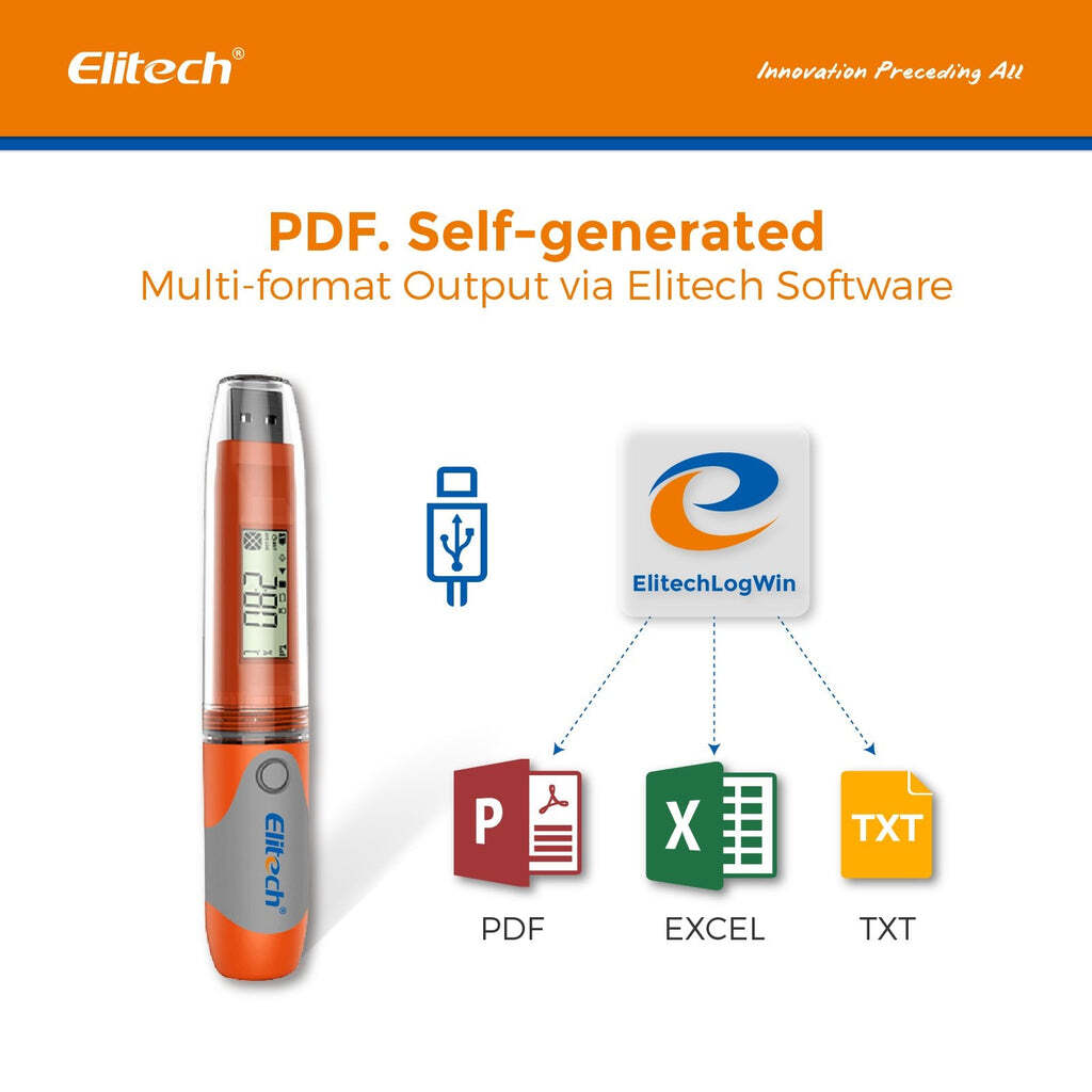 Elitech Rc-51h Usb Temperature And Humidity Data Logger Pen-styled Auto Pdf