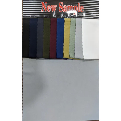 Zuric Plain 4 Way Lycra Fabric - 90% Cotton 10% Spandex, 54 Inch Width, Various Colors Available, Washable and Versatile for Garment Industry