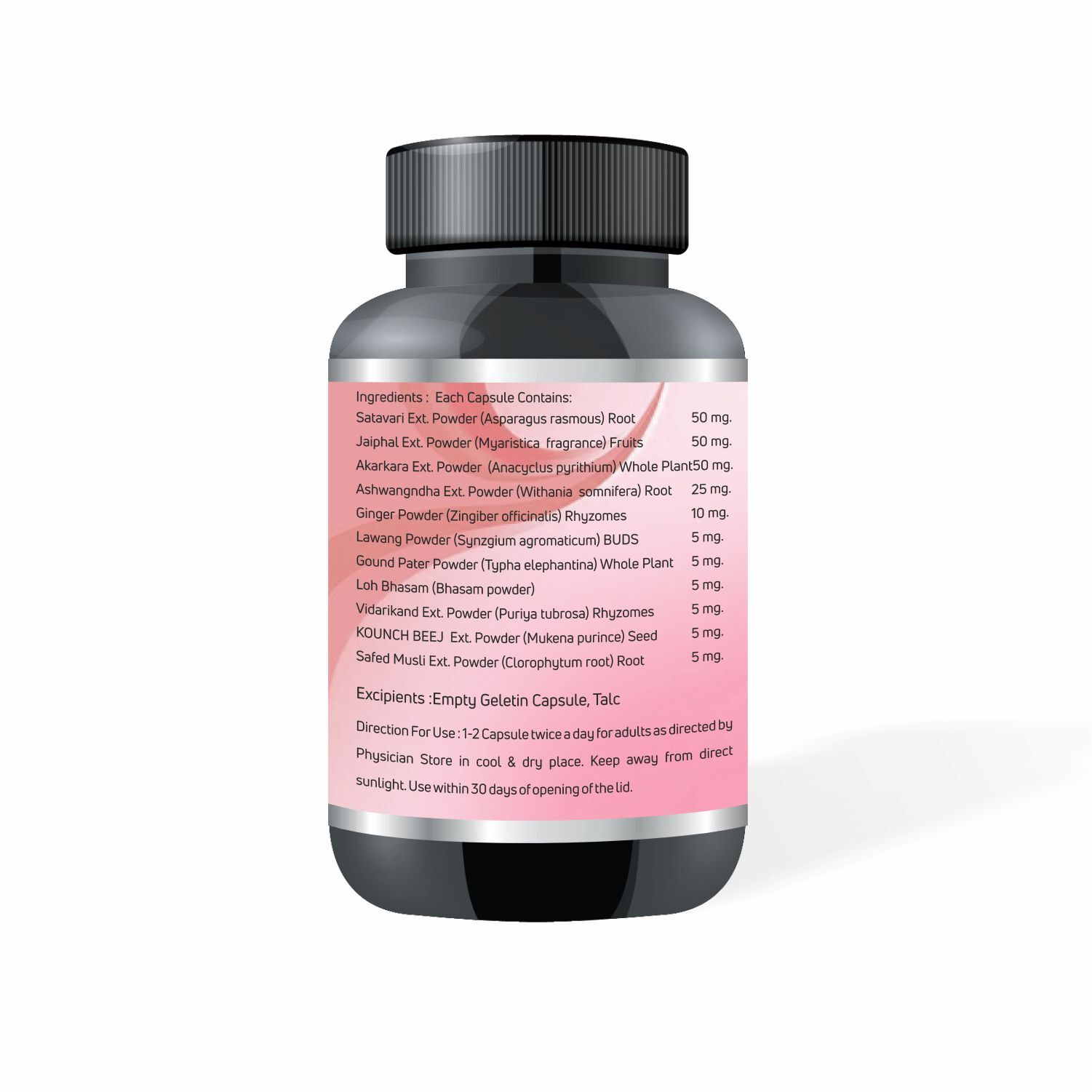 Vigartop Capsule Shelf Life: 1 Years