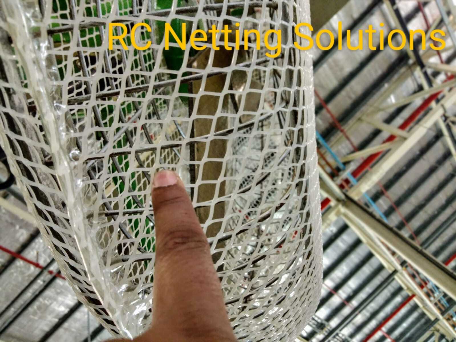 Fan Safety Net Cover - Uv Stabilized Hdpe Mesh, 400-900 Mm Sizes, Natural White | Finger Cut Protection For Industrial, Commercial, And Domestic Use