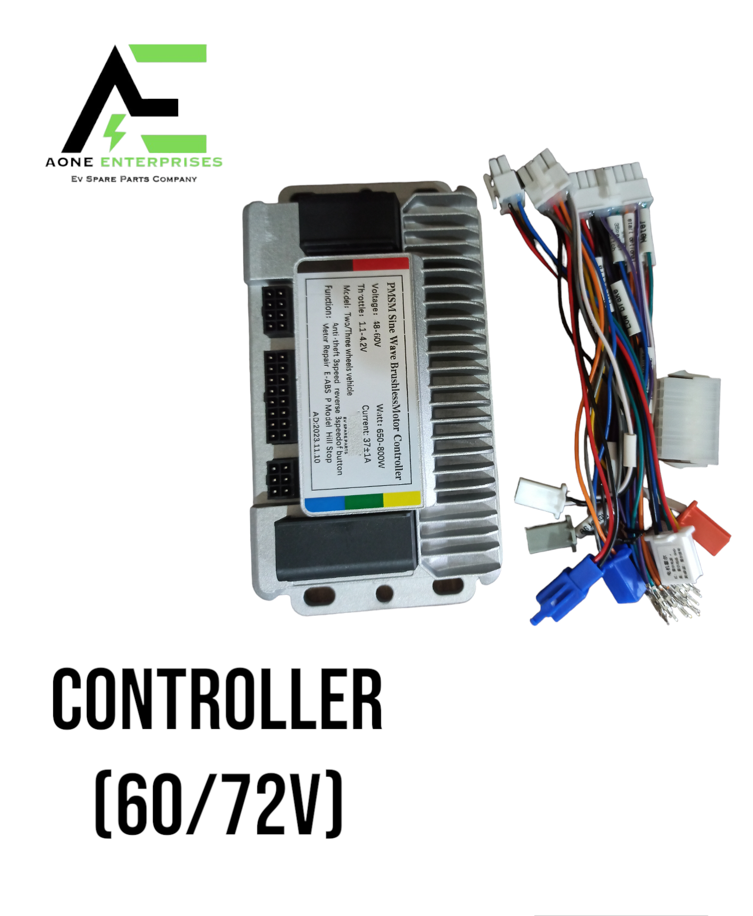 Metal & Pvc Pmsm Sine Wave Brushless Motor Controller