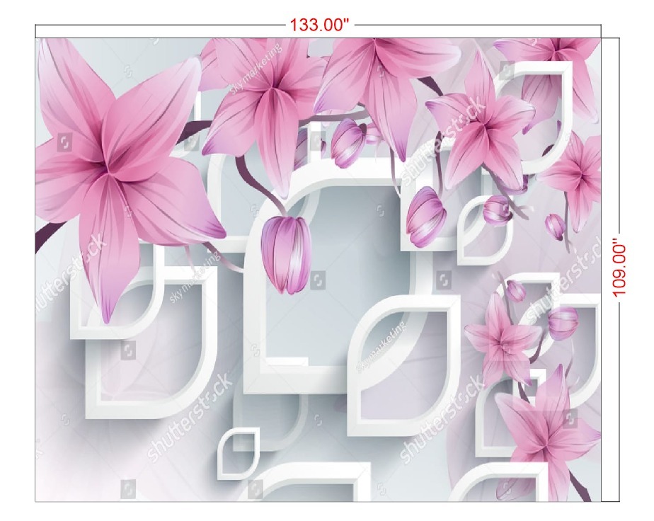 Customised Wallpaper - Material: Pvc