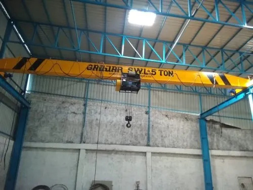 5 Ton Double Girder Eot Crane - Capacity Up To 12 Tons Span Up To 30 Meters | Easy Installation Smooth And Silent Operation Compact & Aesthetic Design Long Working Life Span