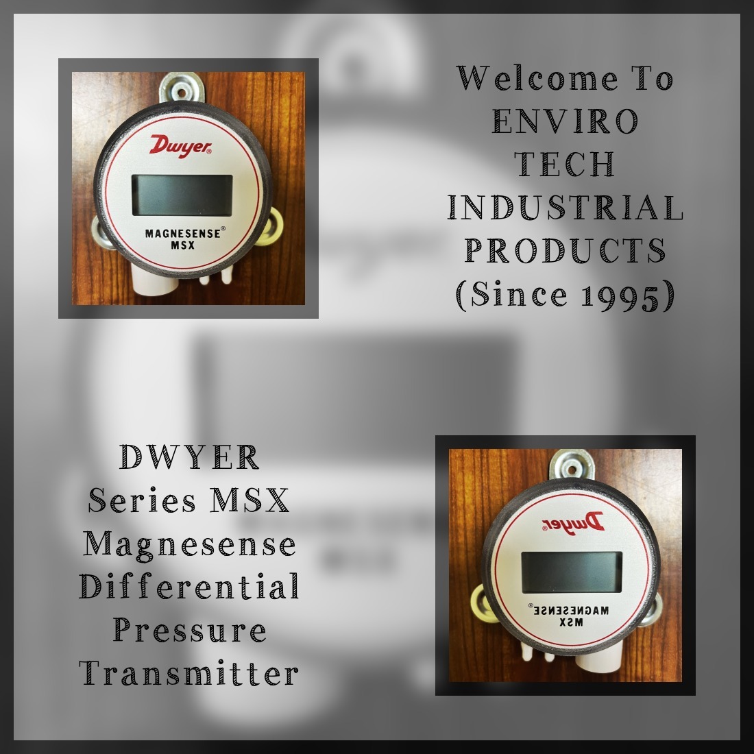 Dwyer Msx-w12-in-lcd Differential Pressure Transmitter