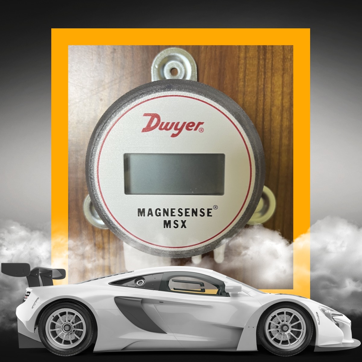 Dwyer Msx-w22-in-lcd Differential Pressure Transmitter