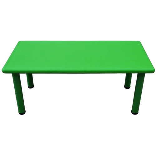 Preschool Tables - Plastic Material, Multi-color Options | Indoor Furniture For Ages 4 To 10, No Assembly Required, Various Shapes Available