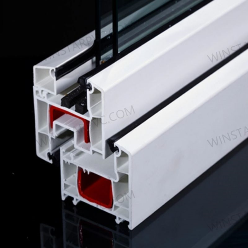 White Upvc Sliding Window Doors Profiles