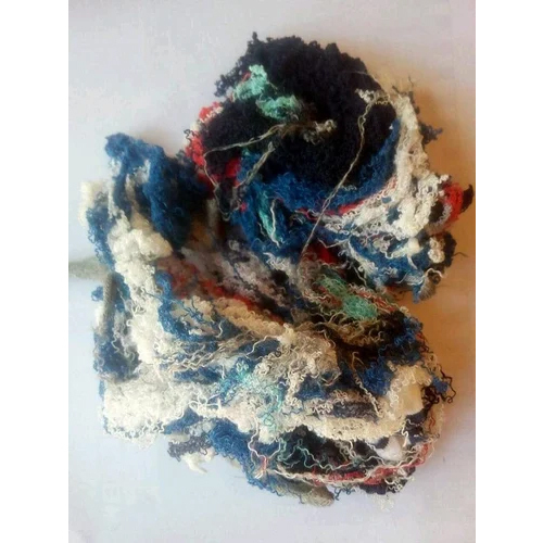 Cloth Yarn Waste - 100% Cotton Material, 72 Inch Length, Light Weight, Mixed Colors for Knitting