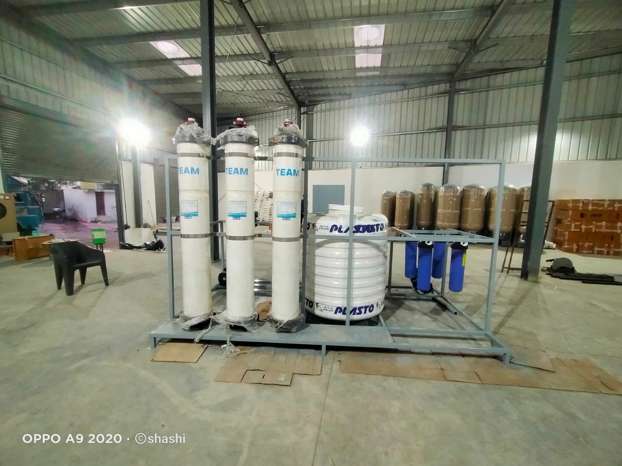 Industrial Ultrafiltration System Uf Plant - Color: White