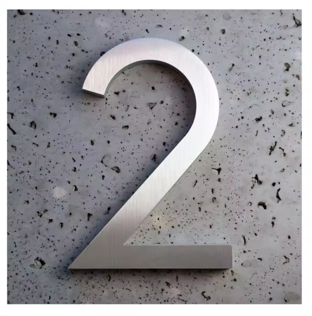 3d Metal Letter - Color: Customized Color