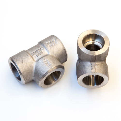 Nickel 200 Forged Fittings - Color: Silver