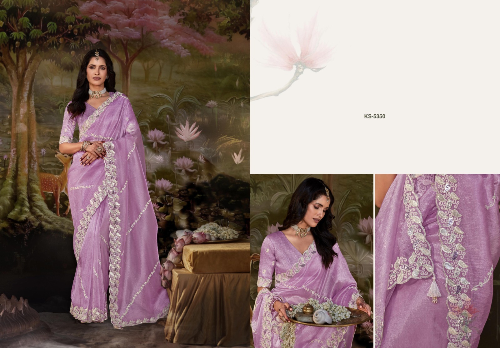 Desiner Saree - Color: 10