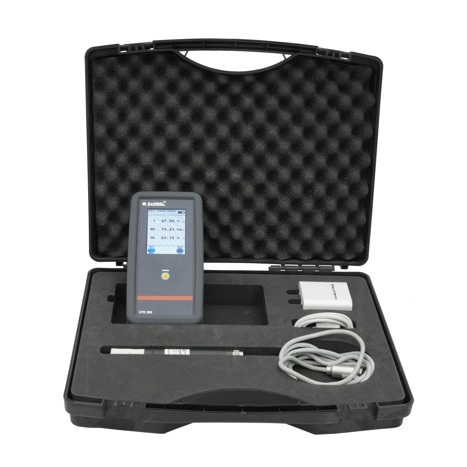 Precision Portable Hygrometer - Resolution: 0.01a C / 0.01 % Rh