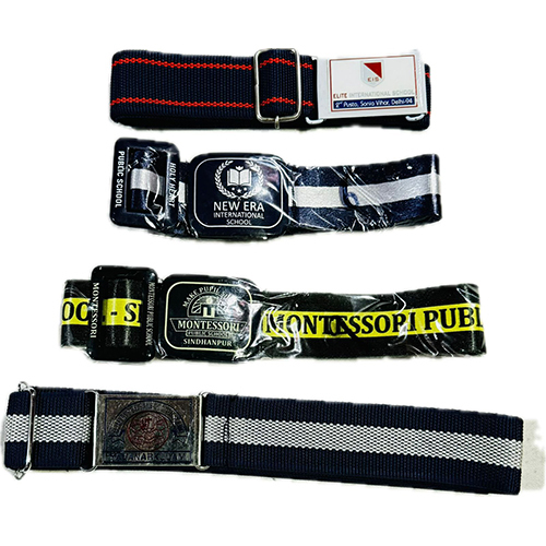 Customized School Belt - Fabric Type: Polyester