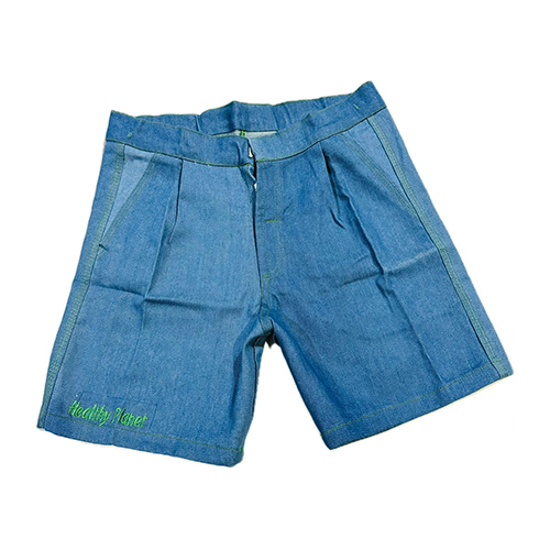 Boys School Denim Shorts - Feature: Breathable