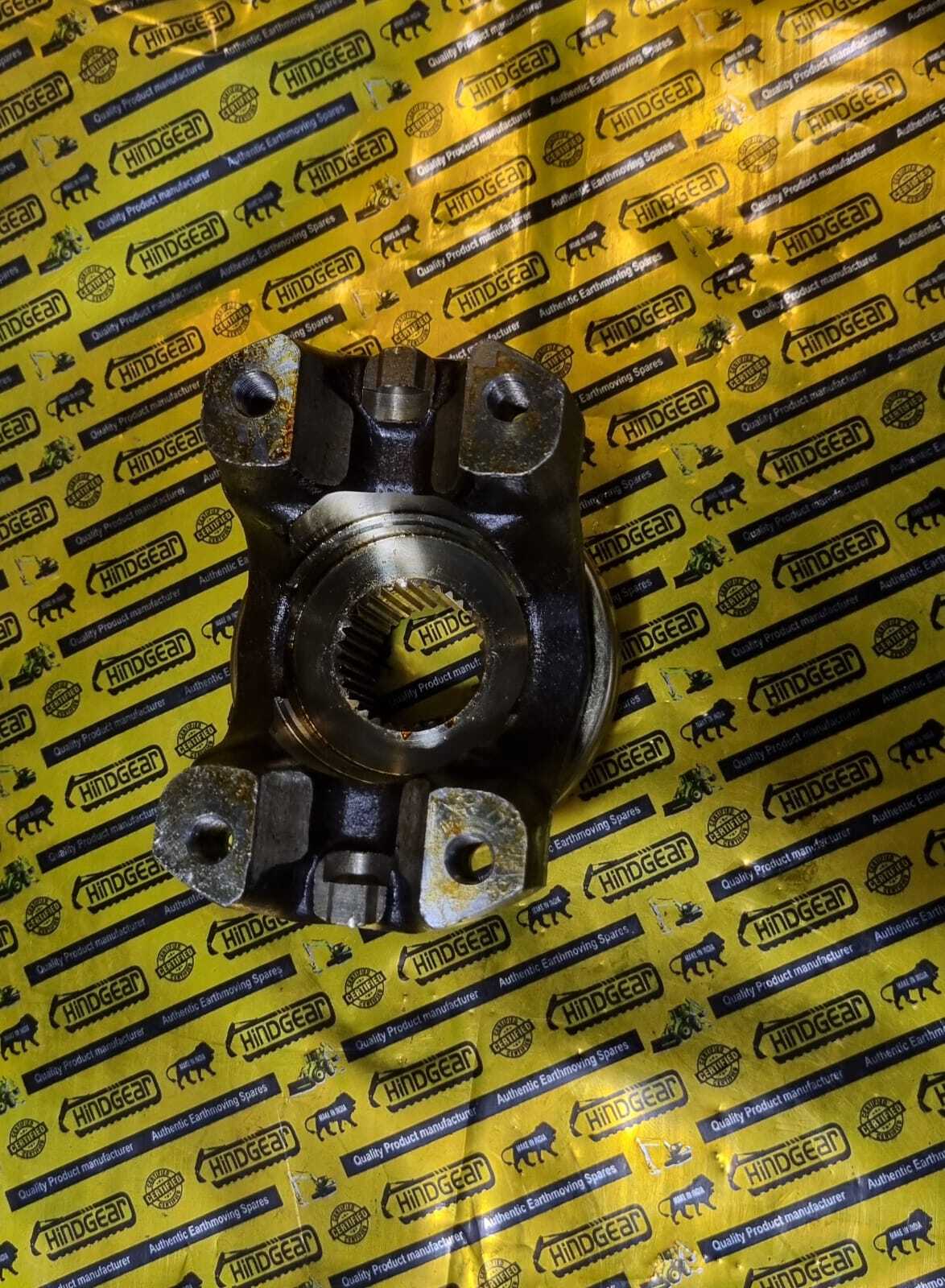 Yoke Flange 4x4 3d - Color: Silver