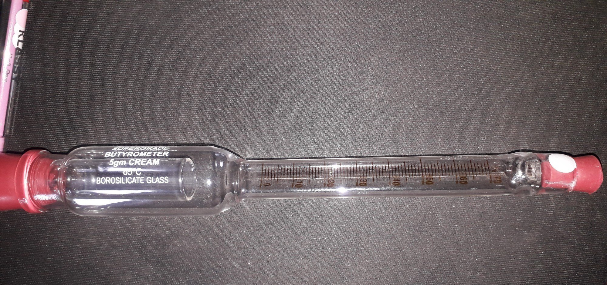Dairy Butyrometer - Color: Trasparant