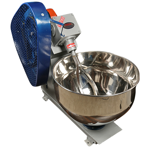 Commercial Atta And Dough Kneader Machine - 10 Kg/day Capacity, 1 Hp Motor, Stainless Steel | Semi-automatic, 1440 Rpm Speed, 240v Electric Power