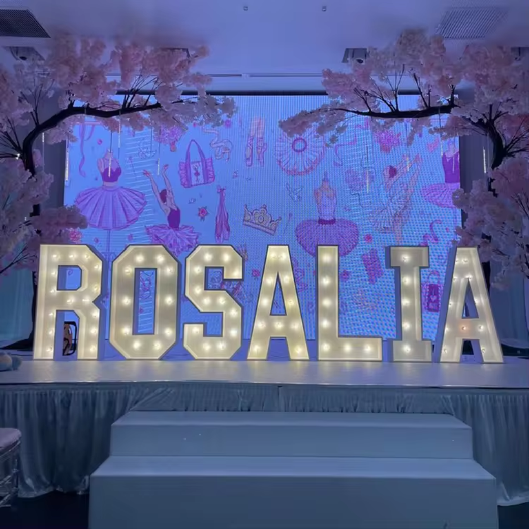 Marquee Letters - Body Material: Galvanized Sheet
