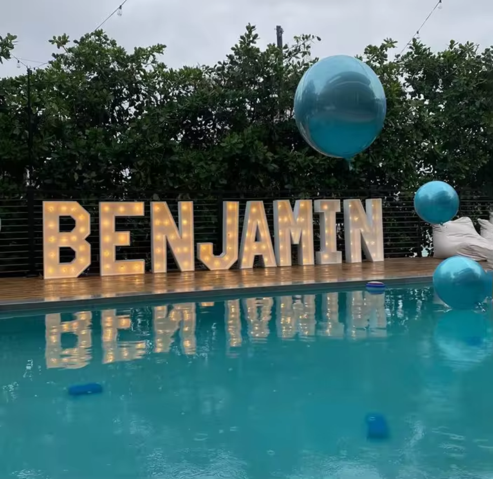 Marquee Letters - Body Material: Galvanized Sheet
