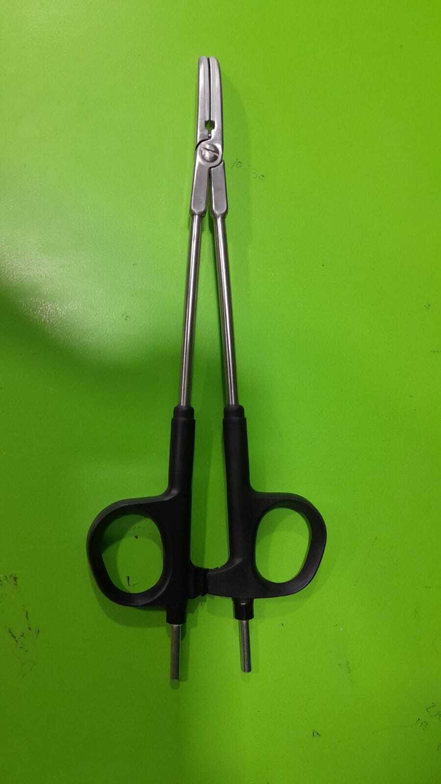 Laparoscopic Biclamp Forceps - Color: Silver