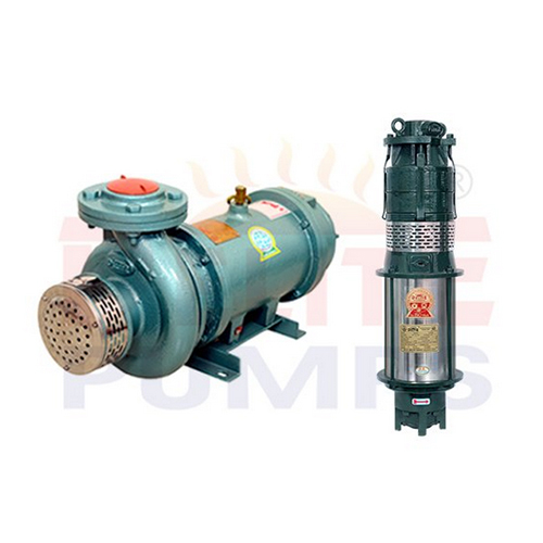 Single Phase Openwell Submersible Pumps Sets - Color: Silver