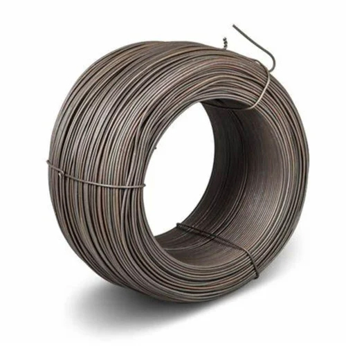 Mild Steel Black Annealed Wire - MS Material, Customized Sizes, Sleek Black Color, Durable for Industrial Use, Warranty Included