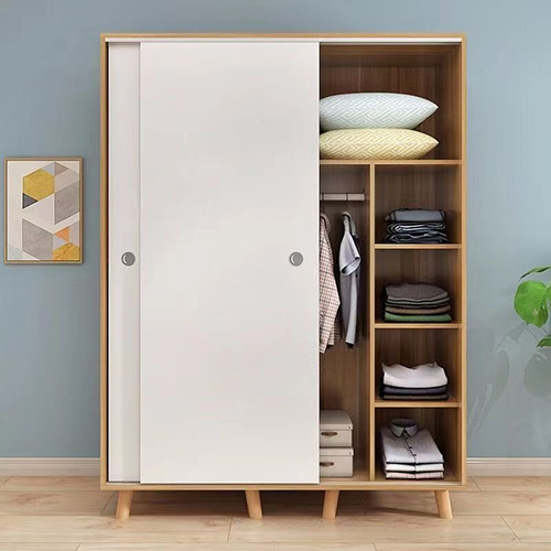 Doors Designed Wooden Almirah - Solid Wood, Various Sizes Available , Modern Design with Polished Finish