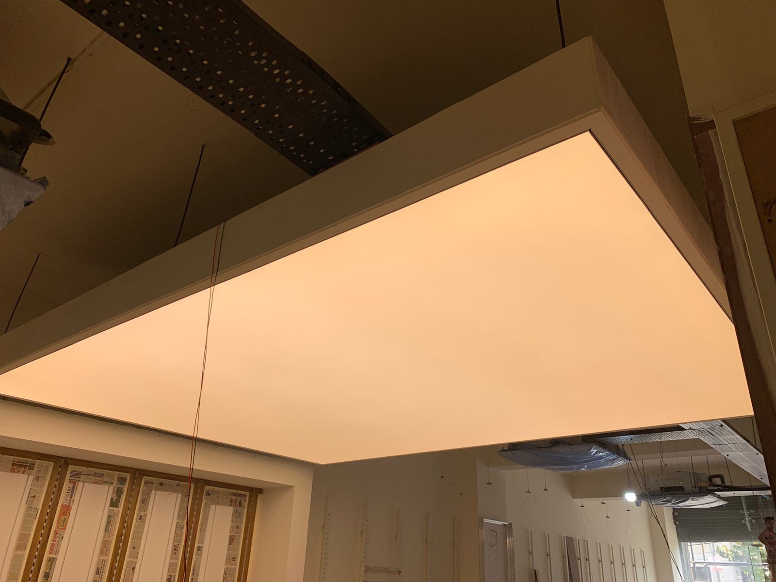 Hotel Stretch Ceiling - Durable Pvc Material, Customizable Dimensions , Sophisticated Colors & Finishes For Modern Elegance