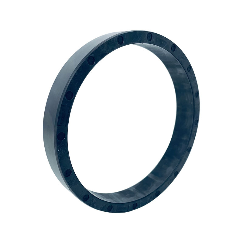 Od151.95*id133.6*h24 Bonded Ferrite Ring Magnet For Ceiling Fans Motor - Color: Black