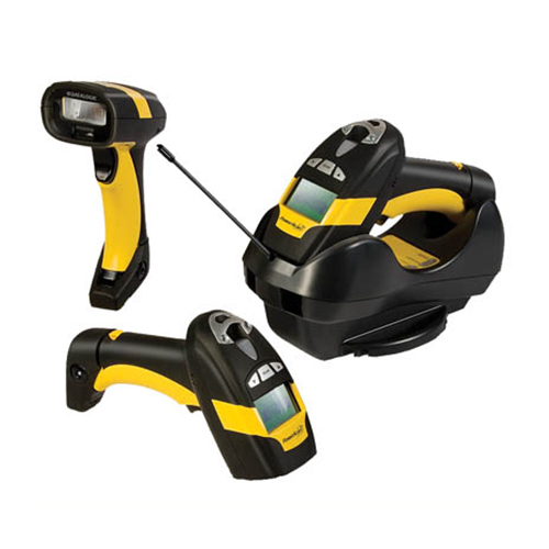 Wireless Barcode Scanner - Laser Technology, 150x80x50 mm, Black | Bluetooth Connectivity, 100m Wireless Range, Ideal for Inventory Management and Retail Checkout