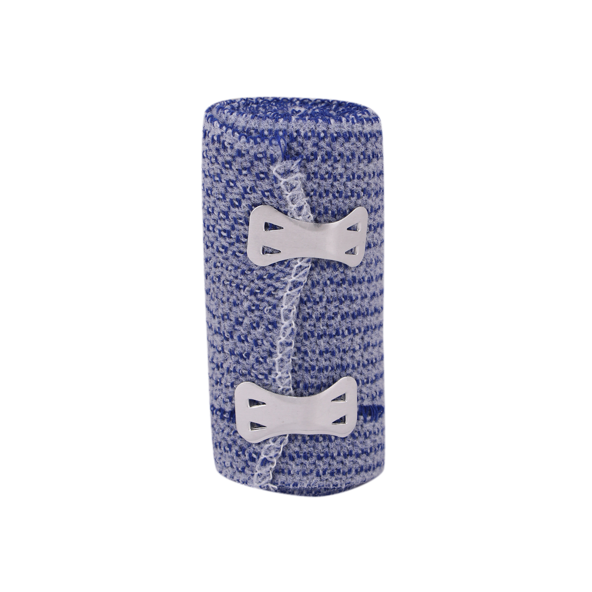 Cotton High Elastic Bandage Wrap - Premium Compression 4-inch Blue Roll | Reusable, External Use, Not Sterilized