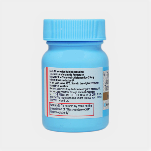 Hepbest Tablet 25mg - Drug Type: General Medicines