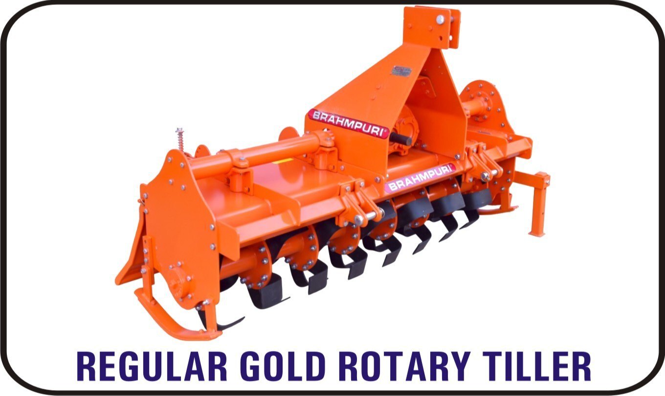 Rotary Tiller - Boron Steel Blades, 6 Ft Disc Diameter, Gear Drive, 510 Kg Weight | Multi Speed Gear Box For Varied Soil Conditions, Heavy Duty Side Gear Drive In Oil Bath