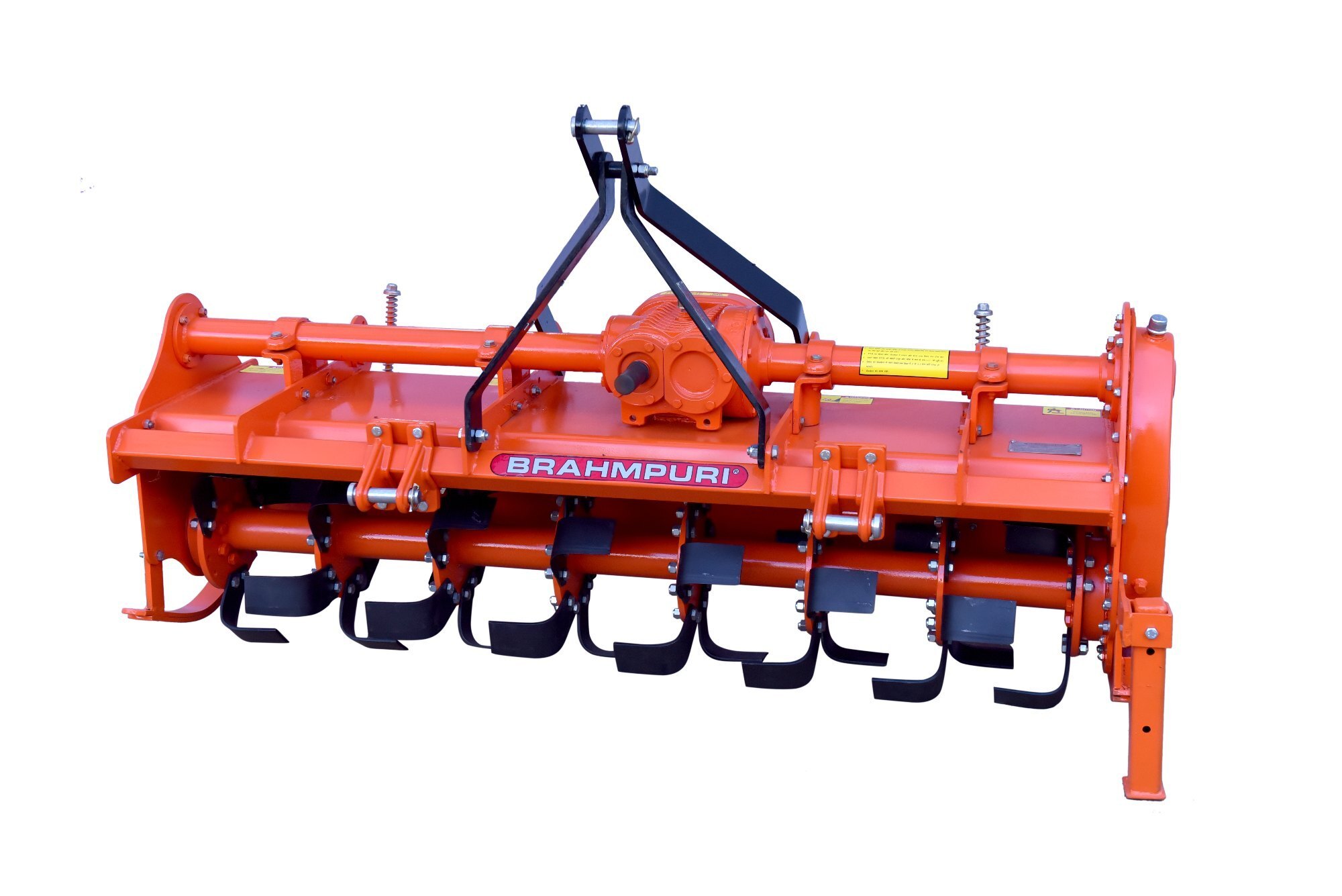 Rotary Tiller - Boron Steel Blades, 6 Ft Disc Diameter, Gear Drive, 510 Kg Weight | Multi Speed Gear Box For Varied Soil Conditions, Heavy Duty Side Gear Drive In Oil Bath