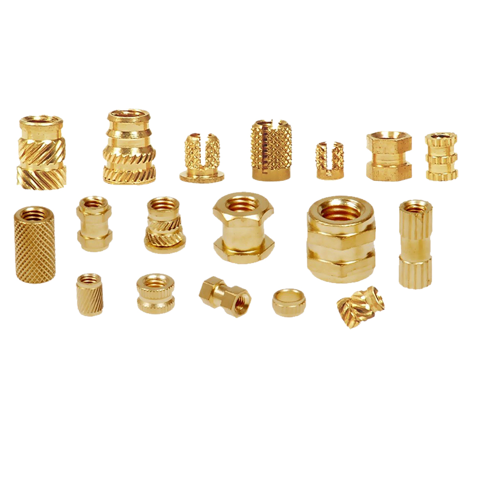Brass Inserts - Color: Golden