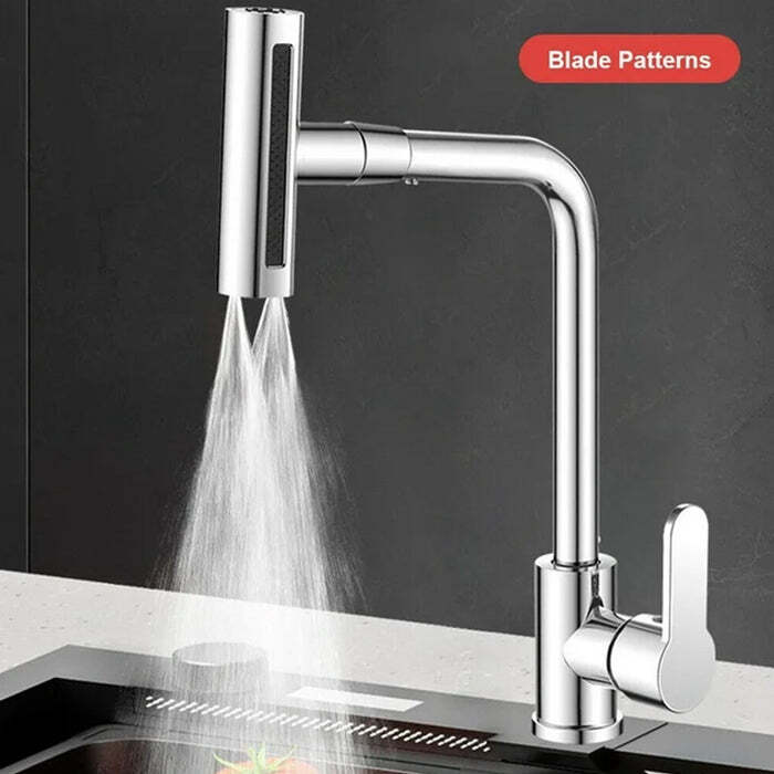 Multifunction Shower Waterfall Kitchen Faucet 7575