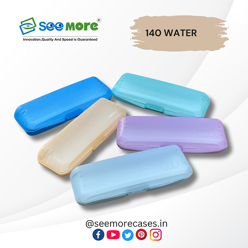 Baby Optical Cases - Polypropylene, 145 X 47 X 36 Mm, Blue, Pink, Black, Sky Blue | Antistatic, Moisture Proof, Recyclable, Shock Resistance, Button Closure