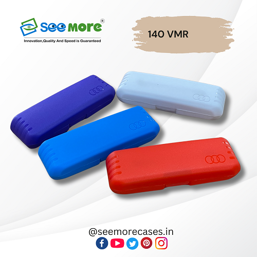 Baby Optical Cases - Polypropylene, 145 X 47 X 36 Mm, Blue, Pink, Black, Sky Blue | Antistatic, Moisture Proof, Recyclable, Shock Resistance, Button Closure