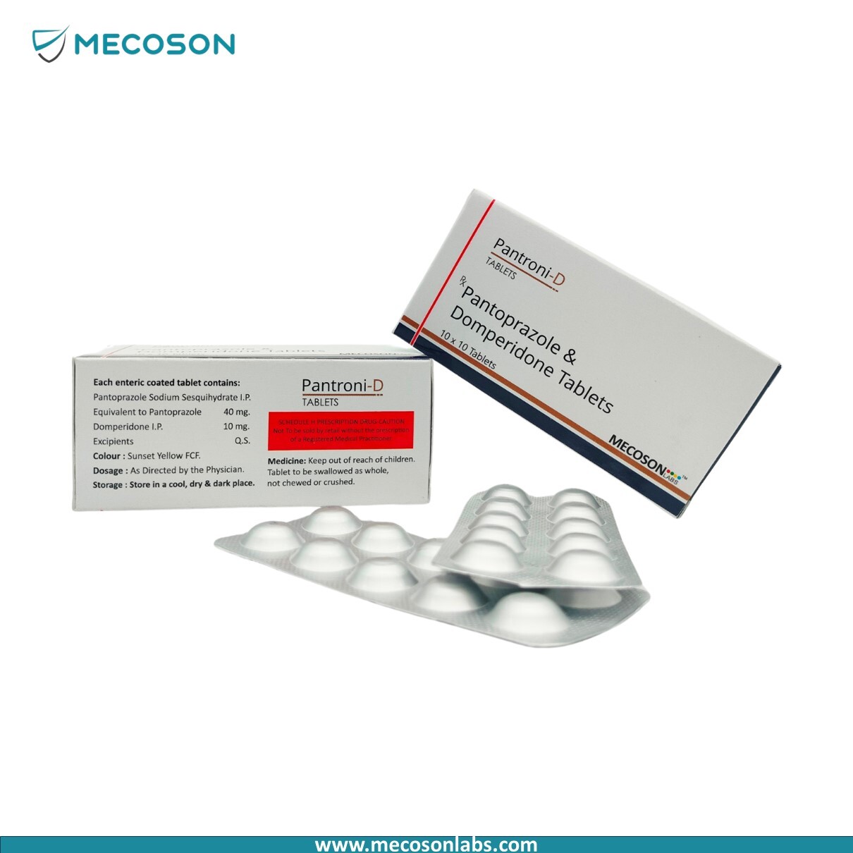 Pantprazole Domperidone Tab - Physical Form: Tablets
