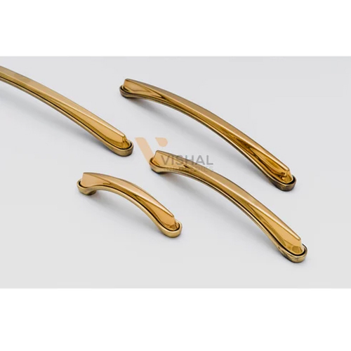 Zinc Cabinet Handle - 8 Inch Length, Polished Finish | Durable Design for Modern & Traditional Styles