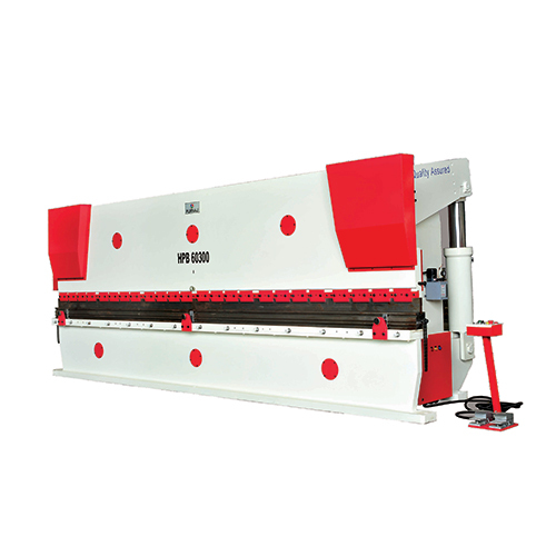 Hydraulic Press Brake Machine - Color: White & Red