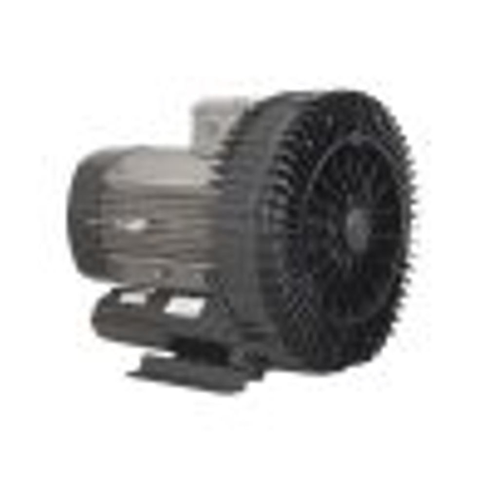 Two Stage Single Phase Ring Blower - Adc12 Aluminium Alloy, 1.5kw(2hp) , Low-noise & Oil-free With High Pressure Output