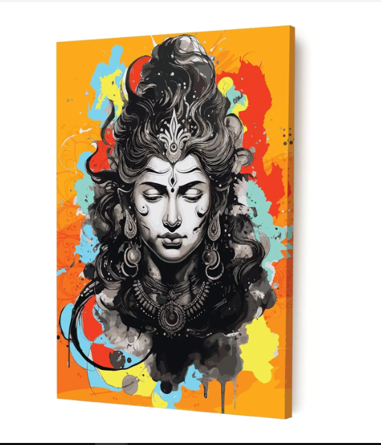 Stretched Canvas Painting Wall Art Print For Home & Wall Da Accor - Color: Any Color If We Have In Stock